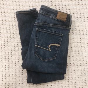 american eagle super hi-rise jeggings